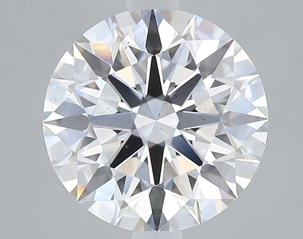 Lab-Grown 3.26 Carat Round Brilliant Diamond color E Clarity VS2 With GIA Certificate, precious stones, engagement diamonds
