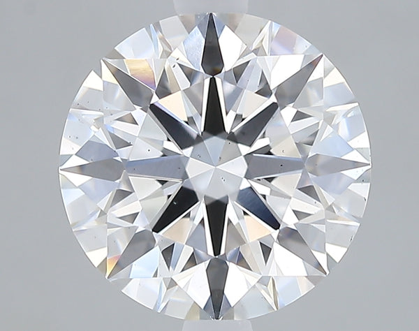 Lab-Grown 3.26 Carat Round Brilliant Diamond color E Clarity VS2 With GIA Certificate, precious stones, engagement diamonds