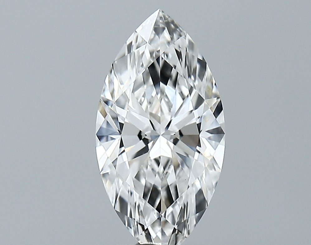 Lab-Grown 1.57 Carat Marquis Shape Diamond color E Clarity VVS2, precious stones, engagement diamonds