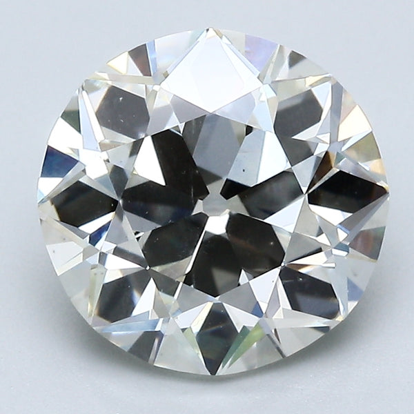 3.85 Carat Old European Cut Natural Mined Diamond K Color SI1 Clarity With GIA Certificate, natural diamonds, precious stones, engagement diamonds