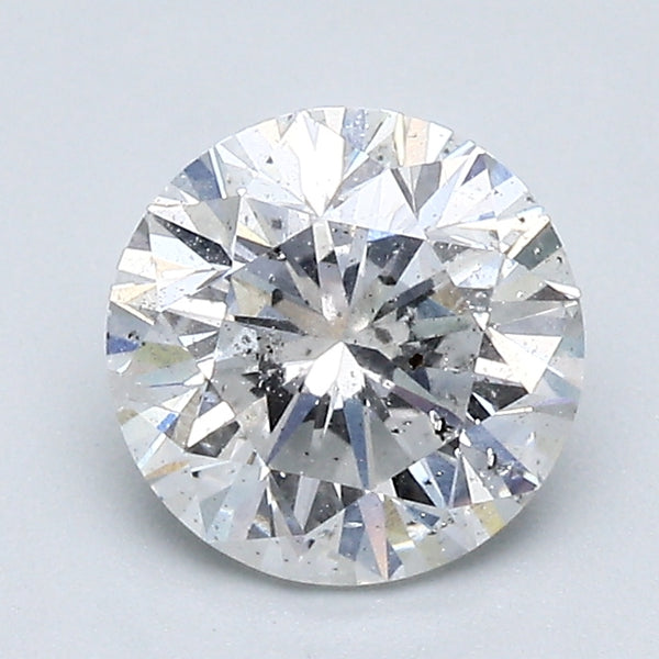 1.46 Carat Round Brilliant Natural Mined Diamond D Color I1 Clarity With GIA Certificate, natural diamonds, precious stones, engagement diamonds