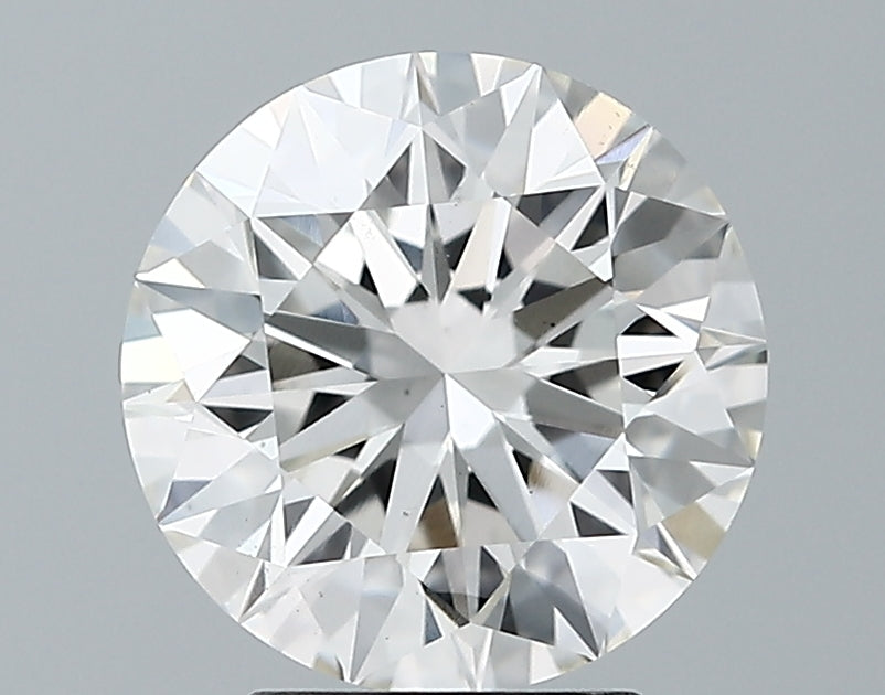 Lab-Grown 2.74 Carat Round Brilliant Diamond color G Clarity VS1 With GIA Certificate, precious stones, engagement diamonds