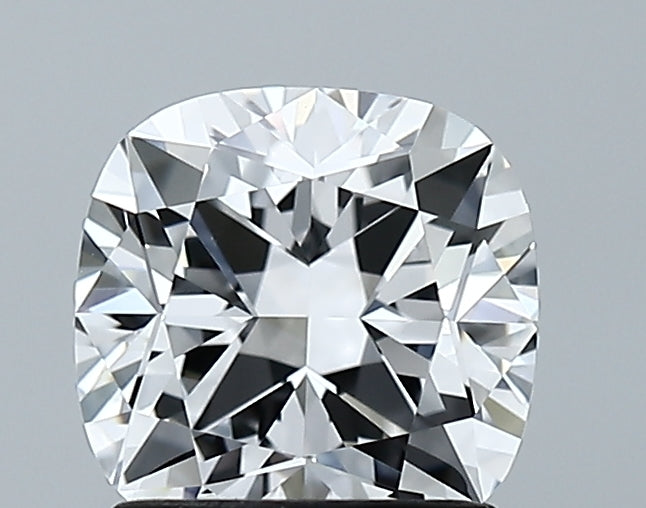 Lab-Grown 1.50 Carat Square Cushion Cut Diamond color E Clarity VVS2 With GIA Certificate, precious stones, engagement diamonds