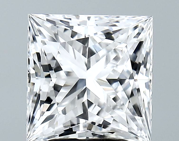 Lab-Grown 3.06 Carat Princess Cut Diamond color D Clarity VVS2 With GIA Certificate, precious stones, engagement diamonds