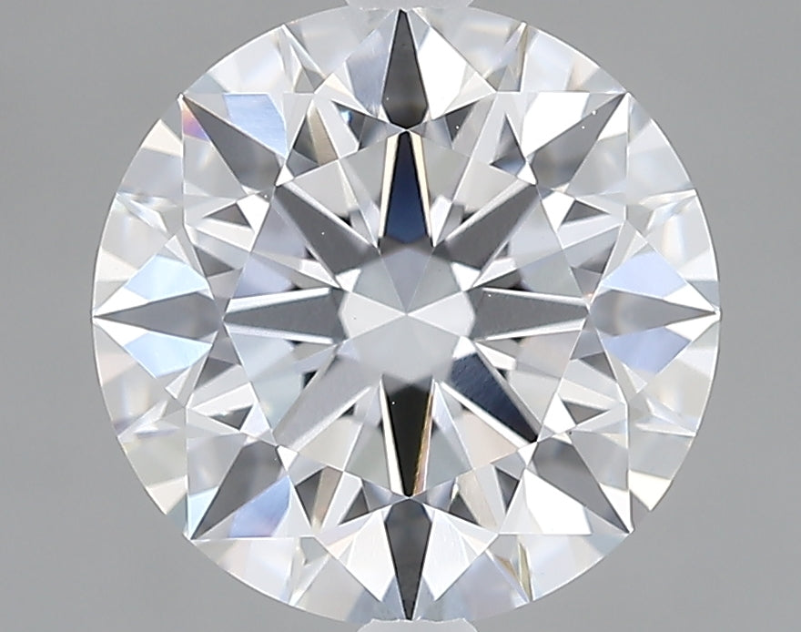 Lab-Grown 2.61 Carat Round Brilliant Diamond color E Clarity VVS2 With GIA Certificate, precious stones, engagement diamonds
