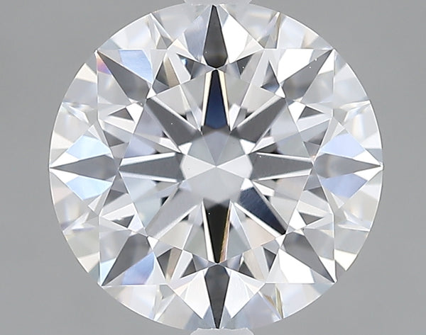 Lab-Grown 2.61 Carat Round Brilliant Diamond color E Clarity VVS2 With GIA Certificate, precious stones, engagement diamonds