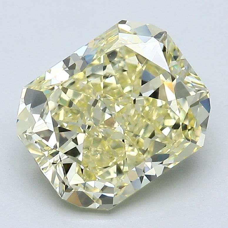 3.02 Carat Radiant Cut Natural Mined Diamond Fancy  Yellow Color SI2 Clarity With GIA Certificate, natural diamonds, precious stones, engagement diamonds