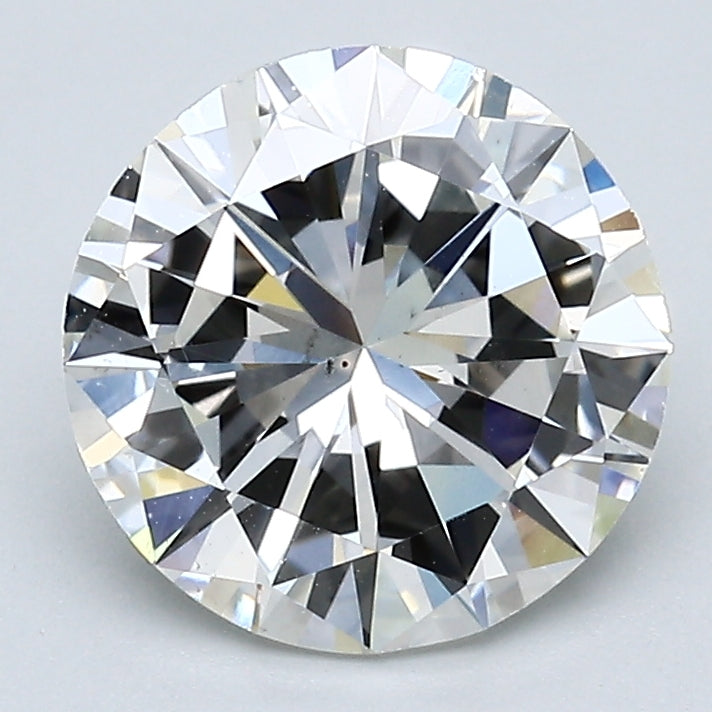 2.47 Carat Round Brilliant Natural Mined Diamond H Color SI1 Clarity With GIA Certificate, natural diamonds, precious stones, engagement diamonds