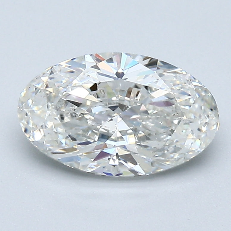 1.50 Carat Oval Shape Natural Mined Diamond H Color SI2 Clarity With GIA Certificate, natural diamonds, precious stones, engagement diamonds