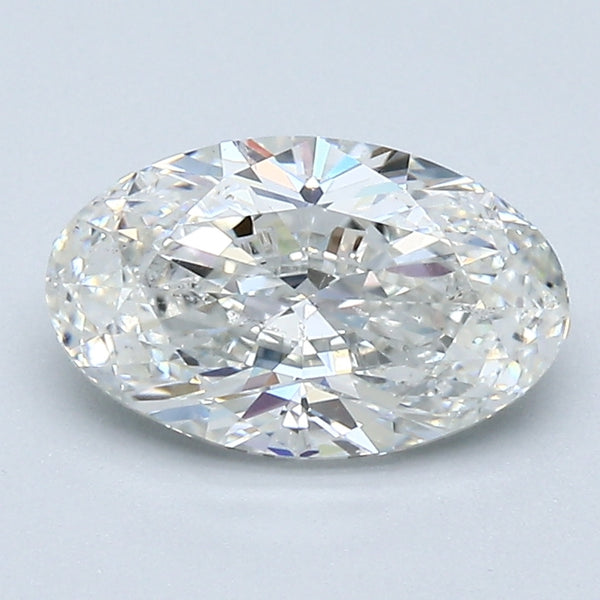 1.50 Carat Oval Shape Natural Mined Diamond H Color SI2 Clarity With GIA Certificate, natural diamonds, precious stones, engagement diamonds