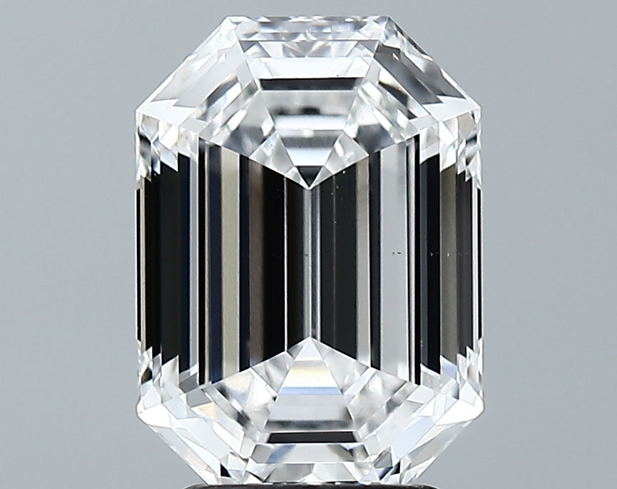 Lab-Grown 3.01 Carat Emerald Cut Diamond color D Clarity VS2 With GIA Certificate, precious stones, engagement diamonds