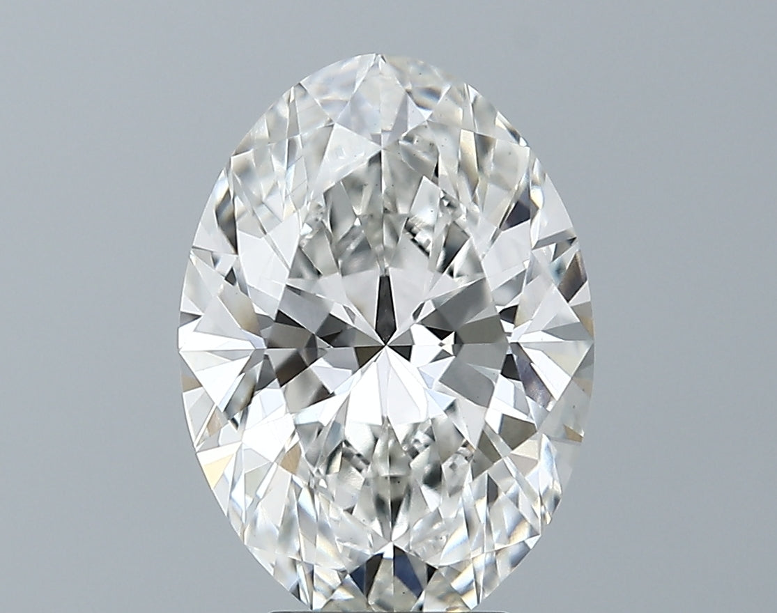 Lab-Grown 4.03 Carat Oval Shape Diamond color G Clarity VS1 With GIA Certificate, precious stones, engagement diamonds