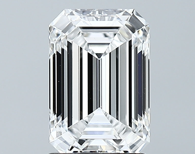 Lab-Grown 1.88 Carat Emerald Cut Diamond color D Clarity VS1 With GIA Certificate, precious stones, engagement diamonds