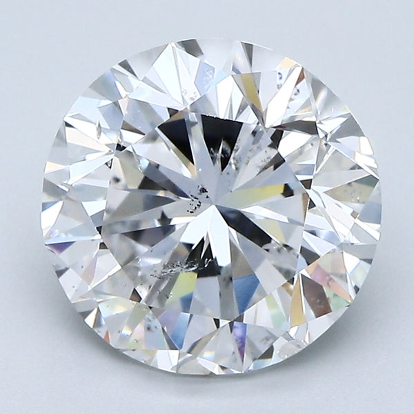 4.16 Carat Round Brilliant Natural Mined Diamond D Color I1 Clarity With GIA Certificate, natural diamonds, precious stones, engagement diamonds