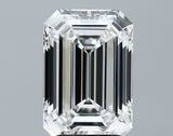 Lab-Grown 3.93 Carat Emerald Cut Diamond color E Clarity VS2 With GIA Certificate, precious stones, engagement diamonds