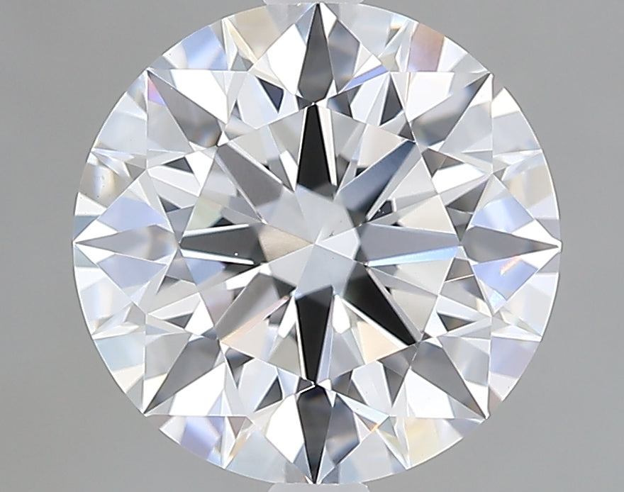 Lab-Grown 2.53 Carat Round Brilliant Diamond color D Clarity VVS2, precious stones, engagement diamonds