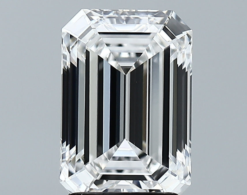 Lab-Grown 2.78 Carat Emerald Cut Diamond color E Clarity VVS2 With GIA Certificate, precious stones, engagement diamonds