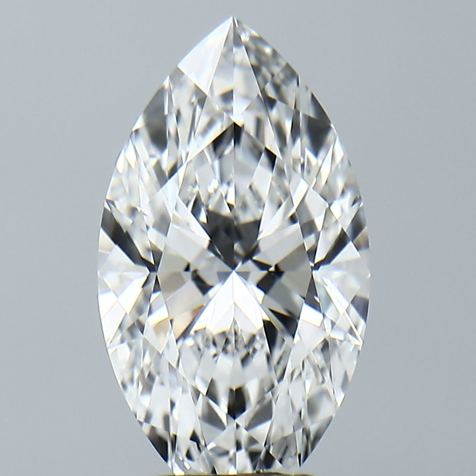 Lab-Grown 3.37 Carat Marquis Shape Diamond color E Clarity VVS1, precious stones, engagement diamonds