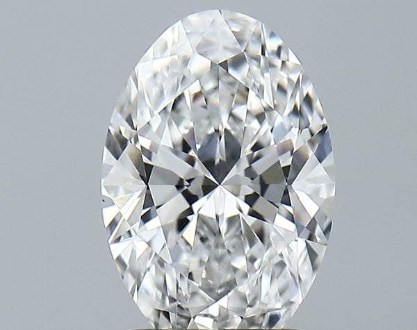 Lab-Grown 2.18 Carat Oval Shape Diamond color D Clarity VS1 With GIA Certificate, precious stones, engagement diamonds