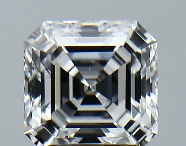 Lab-Grown 2.00 Carat Asscher Cut Diamond color E Clarity VS1, precious stones, engagement diamonds