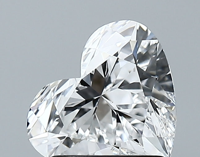 Lab-Grown 1.46 Carat Heart Shape Diamond color D Clarity VVS1 With GIA Certificate, precious stones, engagement diamonds