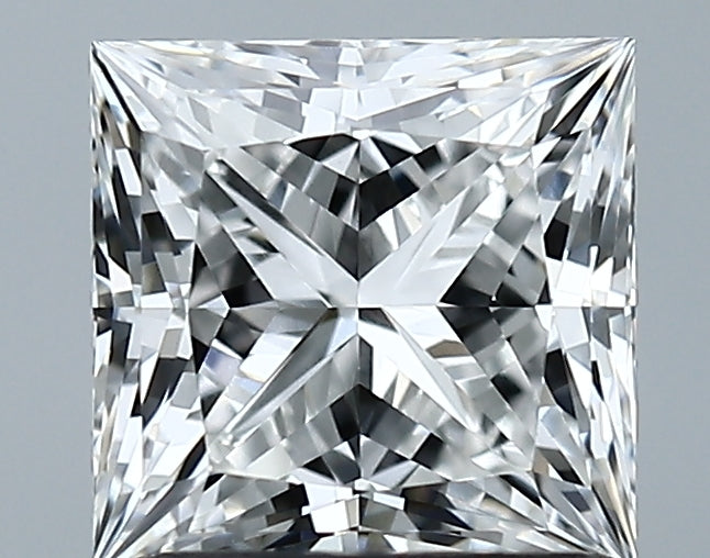 Lab-Grown 1.44 Carat Princess Cut Diamond color E Clarity VS1 With GIA Certificate, precious stones, engagement diamonds