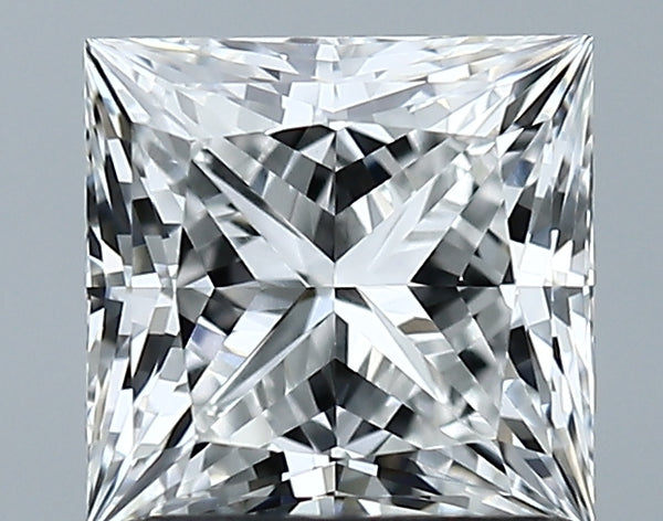 Lab-Grown 1.44 Carat Princess Cut Diamond color E Clarity VS1 With GIA Certificate, precious stones, engagement diamonds