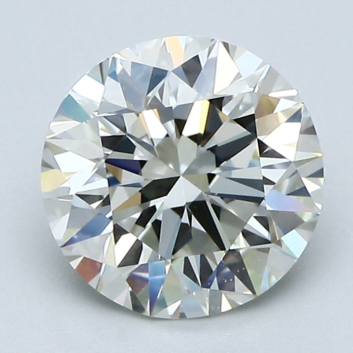 1.91 Carat Round Brilliant Natural Mined Diamond J Color VVS2 Clarity With GIA Certificate, natural diamonds, precious stones, engagement diamonds