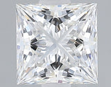 Lab-Grown 1.34 Carat Princess Cut Diamond color E Clarity VVS2 With GIA Certificate, precious stones, engagement diamonds