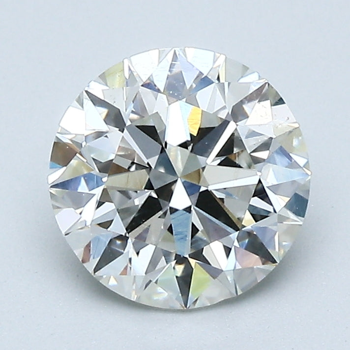1.90 Carat Round Brilliant Natural Mined Diamond H Color SI1 Clarity With GIA Certificate, natural diamonds, precious stones, engagement diamonds