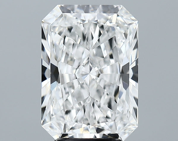 Lab-Grown 4.09 Carat Radiant Cut Diamond color E Clarity VVS2 With GIA Certificate, precious stones, engagement diamonds