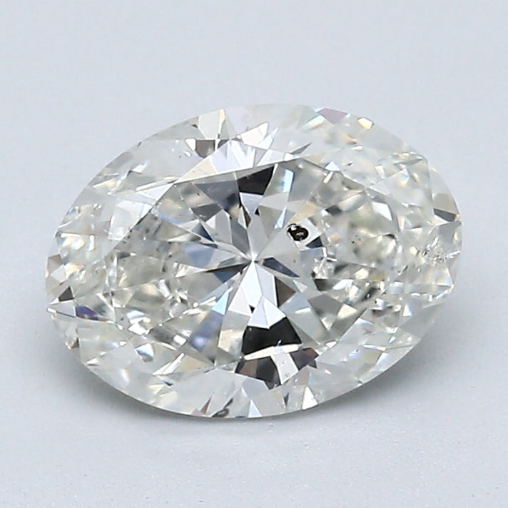 1.51 Carat Oval Shape Natural Mined Diamond H Color SI2 Clarity With GIA Certificate, natural diamonds, precious stones, engagement diamonds