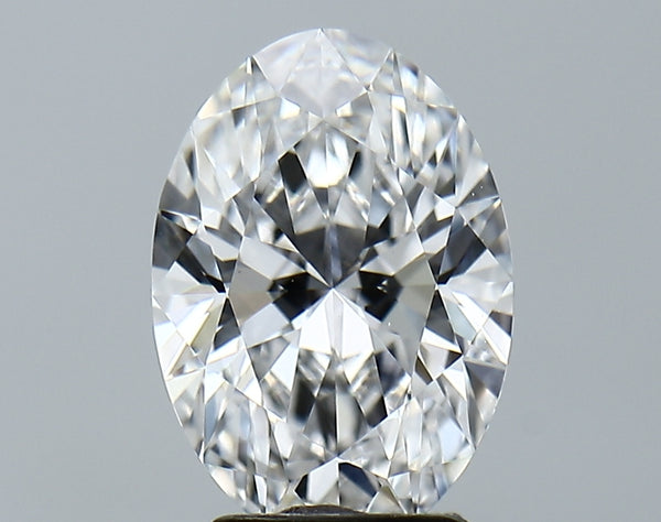 Lab-Grown 2.76 Carat Oval Shape Diamond color D Clarity VVS2 With GIA Certificate, precious stones, engagement diamonds
