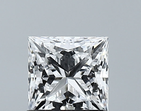 Lab-Grown 1.02 Carat Princess Cut Diamond color D Clarity VVS2 With GIA Certificate, precious stones, engagement diamonds