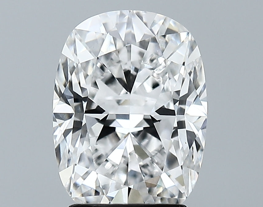 Lab-Grown 2.84 Carat Cushion Brilliant Diamond color D Clarity VS1 With GIA Certificate, precious stones, engagement diamonds