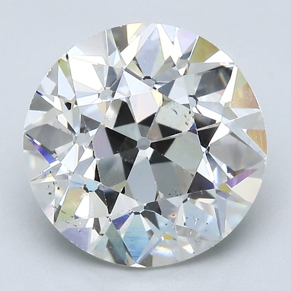 3.93 Carat Old European Cut Diamond color I Clarity SI1, natural diamonds, precious stones, engagement diamonds