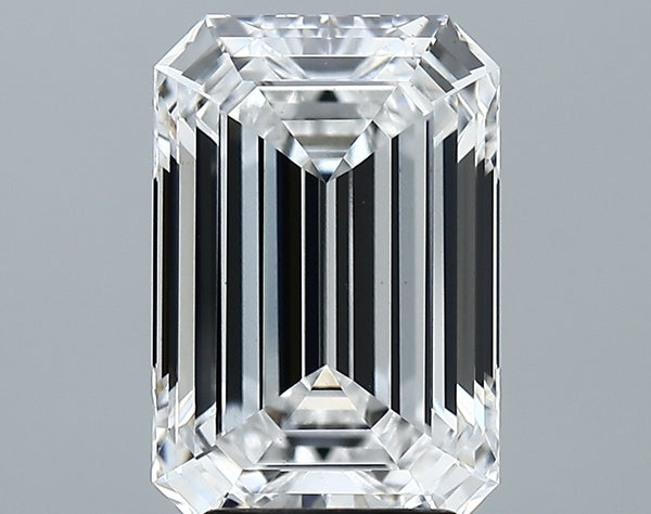 Lab-Grown 4.08 Carat Emerald Cut Diamond color E Clarity VS1 With GIA Certificate, precious stones, engagement diamonds