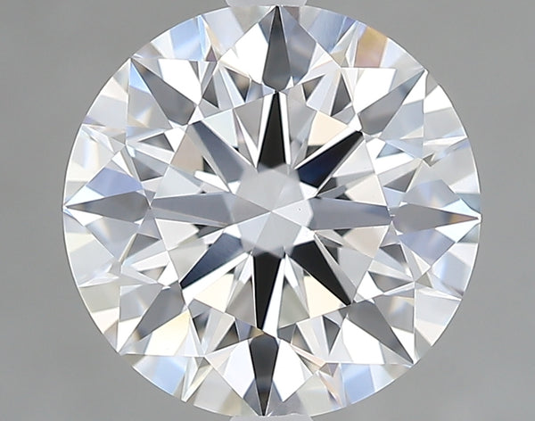 Lab-Grown 2.64 Carat Round Brilliant Diamond color E Clarity VVS2 With GIA Certificate, precious stones, engagement diamonds