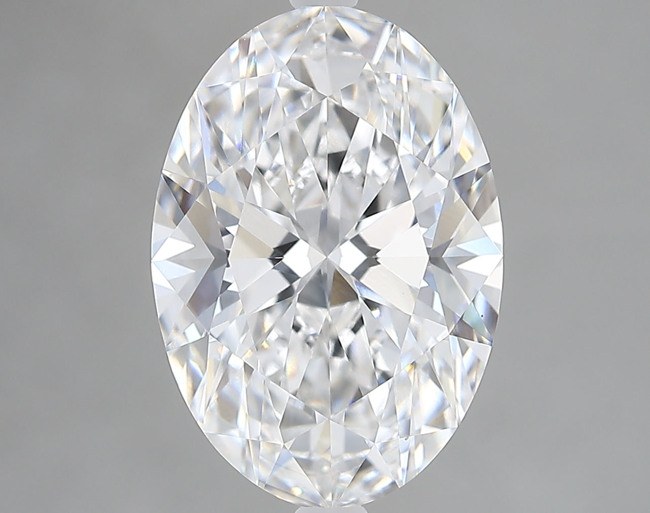Lab-Grown 3.92 Carat Oval Shape Diamond color E Clarity VVS2, precious stones, engagement diamonds