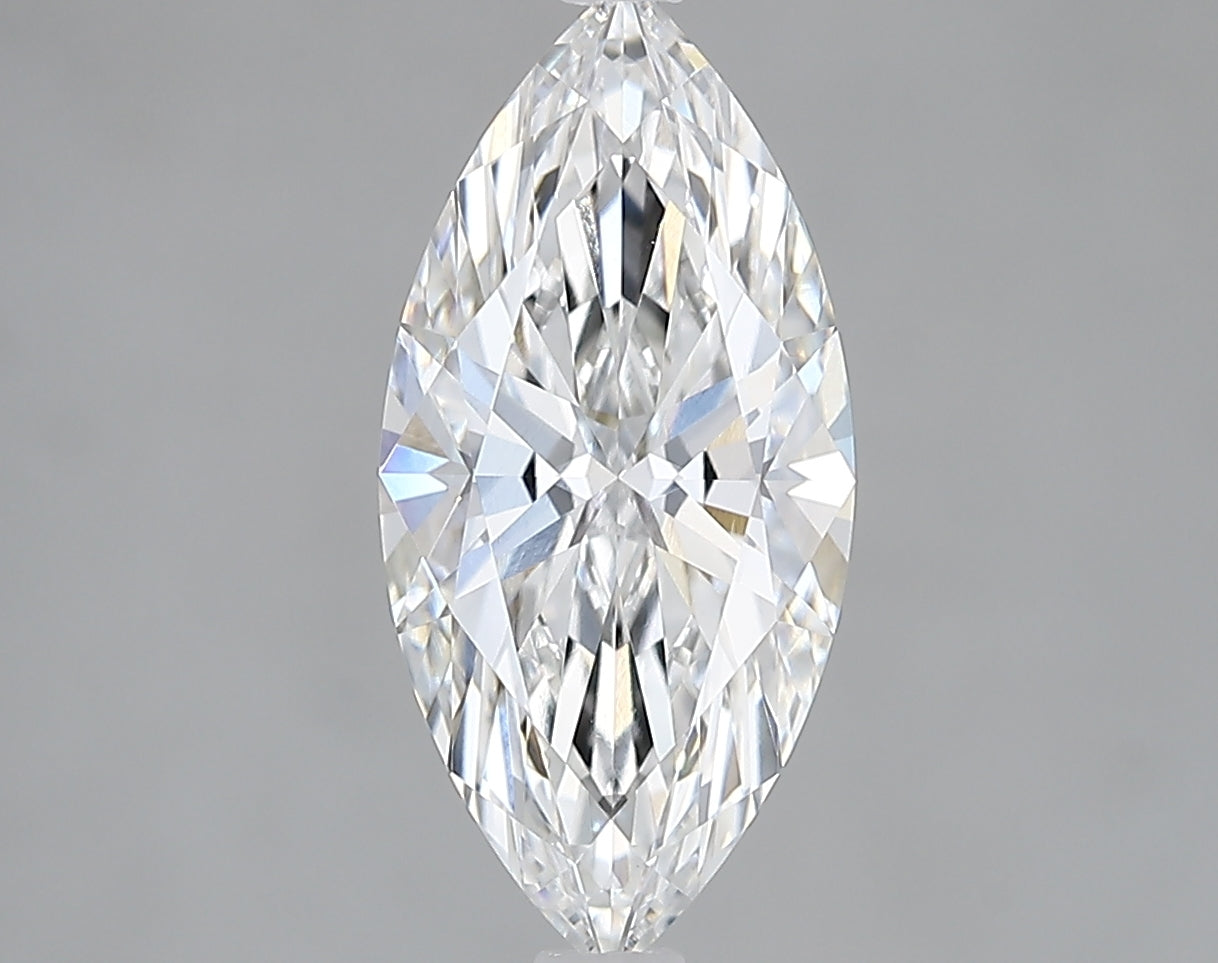Lab-Grown 1.62 Carat Marquis Shape Diamond color E Clarity VVS2, precious stones, engagement diamonds