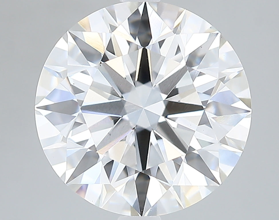 Lab-Grown 3.71 Carat Round Brilliant Diamond color F Clarity VS2 With GIA Certificate, precious stones, engagement diamonds