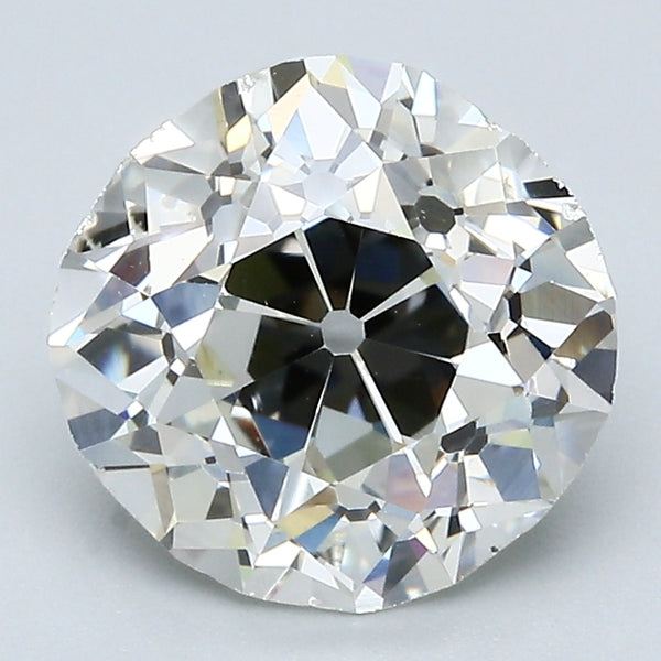 3.47 Carat Old European Cut Natural Mined Diamond K Color VS2 Clarity With GIA Certificate, natural diamonds, precious stones, engagement diamonds