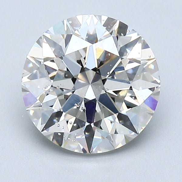 1.72 Carat Round Brilliant Natural Mined Diamond H Color SI2 Clarity With GIA Certificate, natural diamonds, precious stones, engagement diamonds