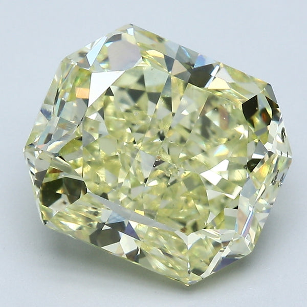 6.07 Carat Radiant Cut Diamond color Fancy  Yellow Clarity SI2, natural diamonds, precious stones, engagement diamonds