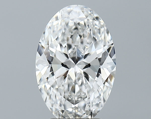 Lab-Grown 2.65 Carat Oval Shape Diamond color E Clarity VS1 With GIA Certificate, precious stones, engagement diamonds
