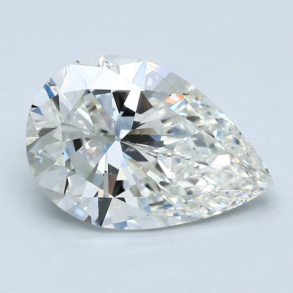 3.30 Carat Pear Shape Natural Mined Diamond J Color VVS1 Clarity With GIA Certificate, natural diamonds, precious stones, engagement diamonds