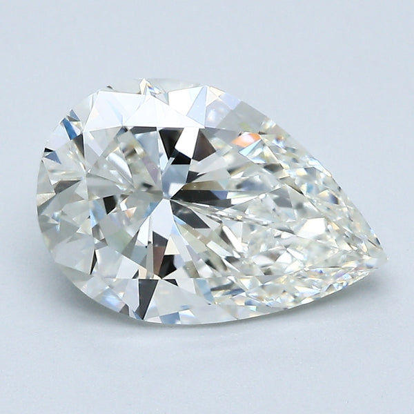 3.30 Carat Pear Shape Natural Mined Diamond J Color VVS1 Clarity With GIA Certificate, natural diamonds, precious stones, engagement diamonds