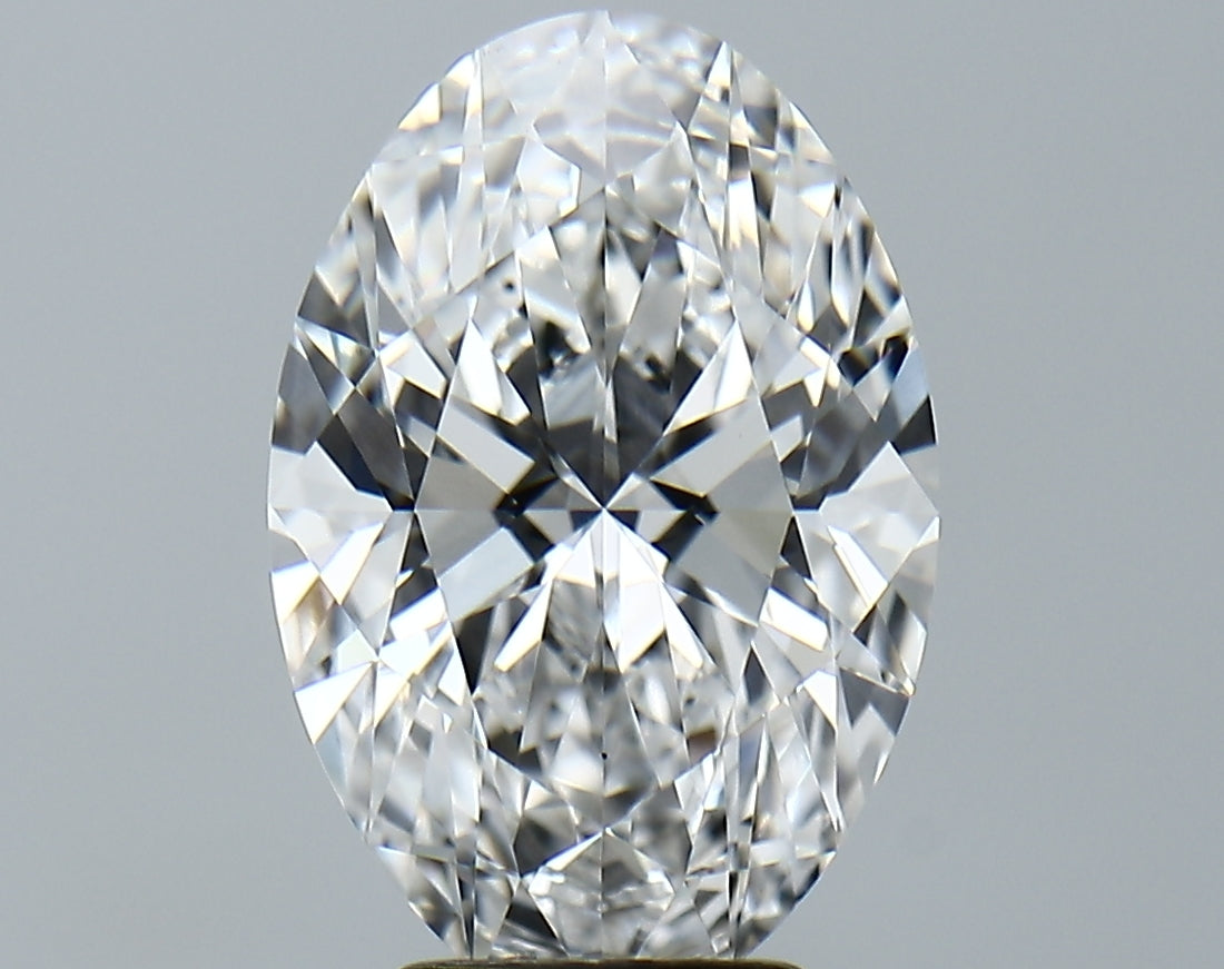 Lab-Grown 4.12 Carat Oval Shape Diamond color E Clarity VS1 With GIA Certificate, precious stones, engagement diamonds