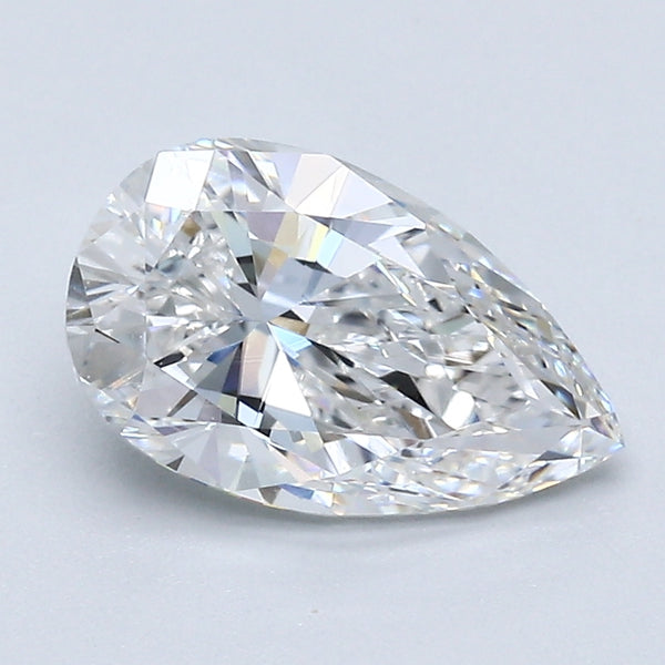 1.70 Carat Pear Shape Diamond color E Clarity IF, natural diamonds, precious stones, engagement diamonds