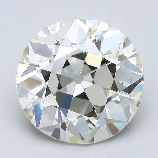 3.25 Carat Old European Cut Estate Natural Mined Diamond K Color VS2 Clarity With GIA Certificate, natural diamonds, precious stones, engagement diamonds